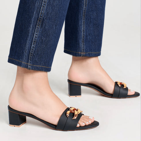 Women Formal Block Heel - 74865S - Block Heel - Walkeaze